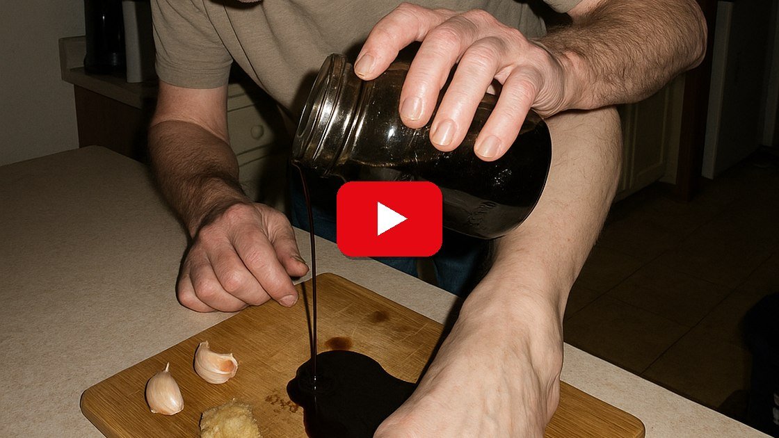 A ten-second routine being done at a kitchen counter